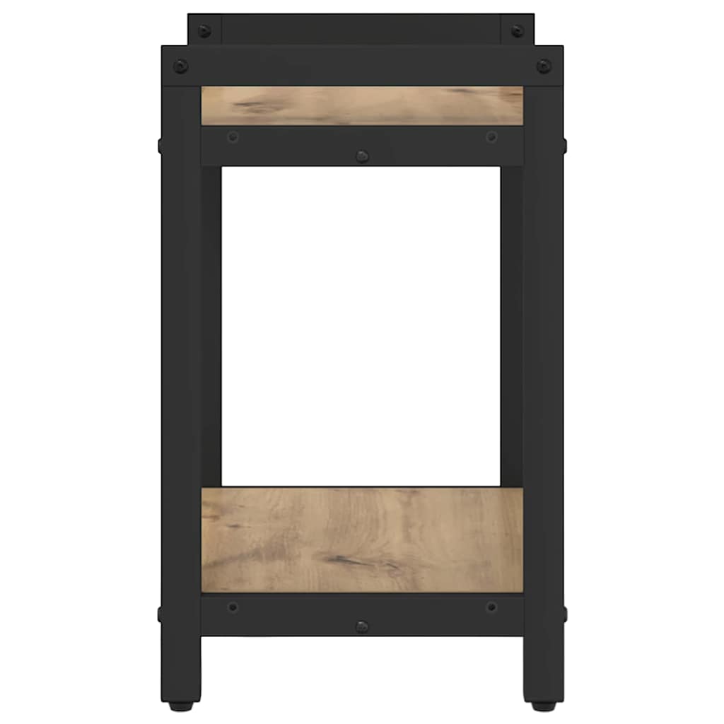 Bibliothèque chêne artisanal 40 x 30 x 48.5 cm - XIOS