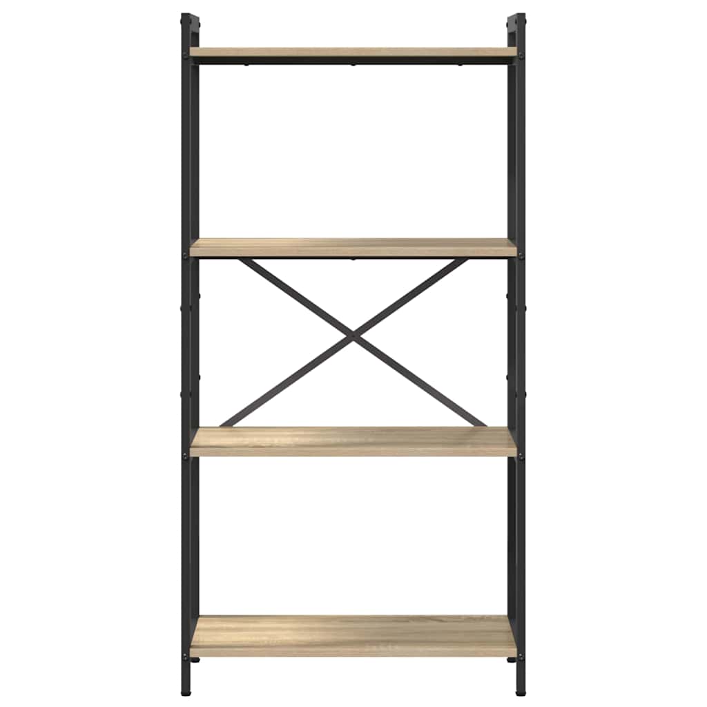 Bibliothèque Chêne sonoma 60 x 30 x 118 cm Bois d'ingénierie - XIOS