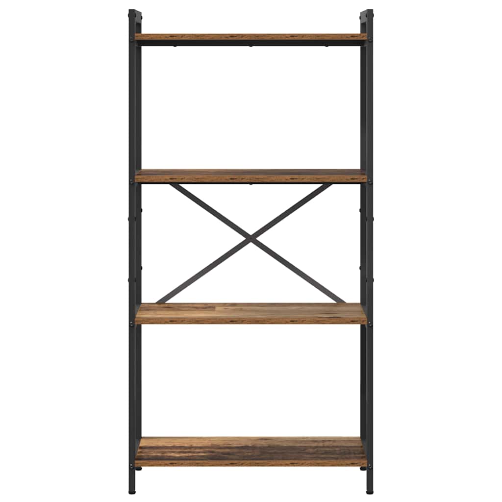 Bibliothèque Bois ancien 60 x 30 x 118 cm Bois d'ingénierie - XIOS