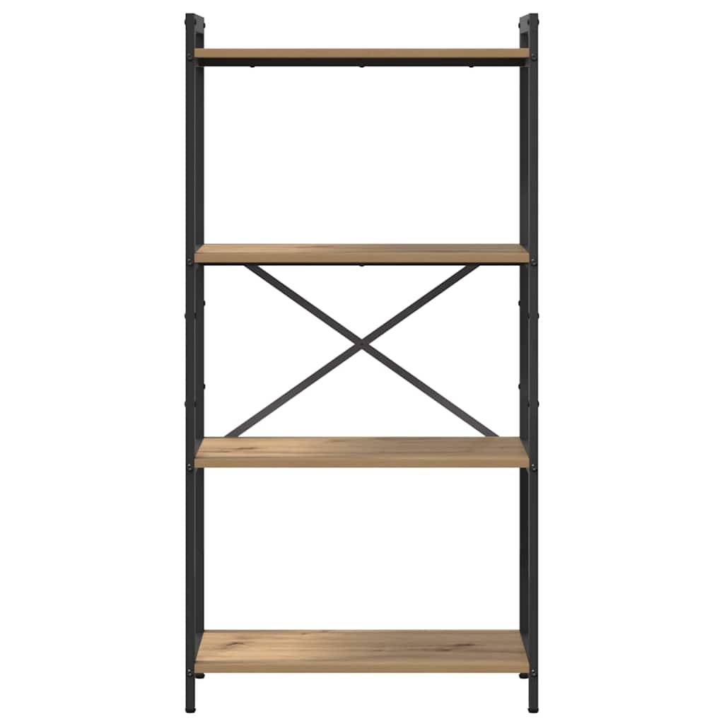 Bibliothèque chêne artisanal 60 x 30 x 118 cm Bois d'ingénierie - XIOS