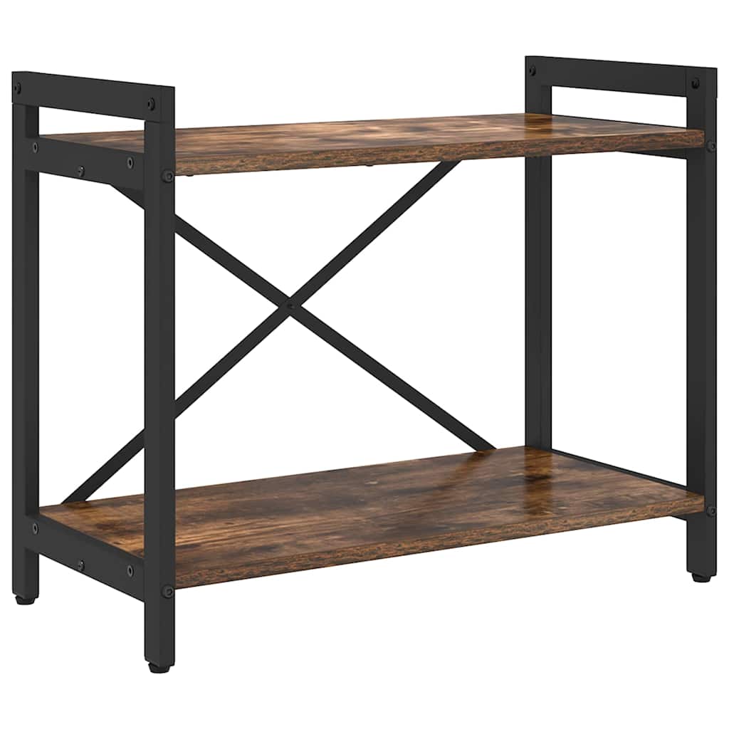 Bibliothèque Chêne fumé 60 x 30 x 48.5 cm Bois d'ingénierie - XIOS