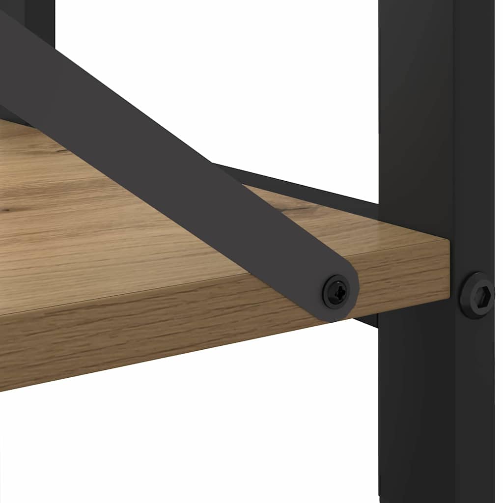 Bibliothèque chêne artisanal 60 x 30 x 48.5 cm - XIOS