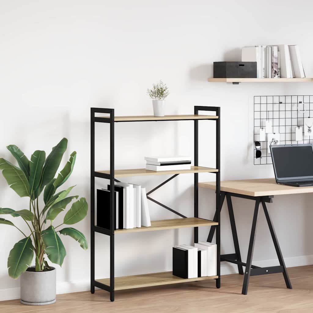 Étagère Chêne Sonoma 80 x 30 x 120 cm Bois d'ingénierie - XIOS