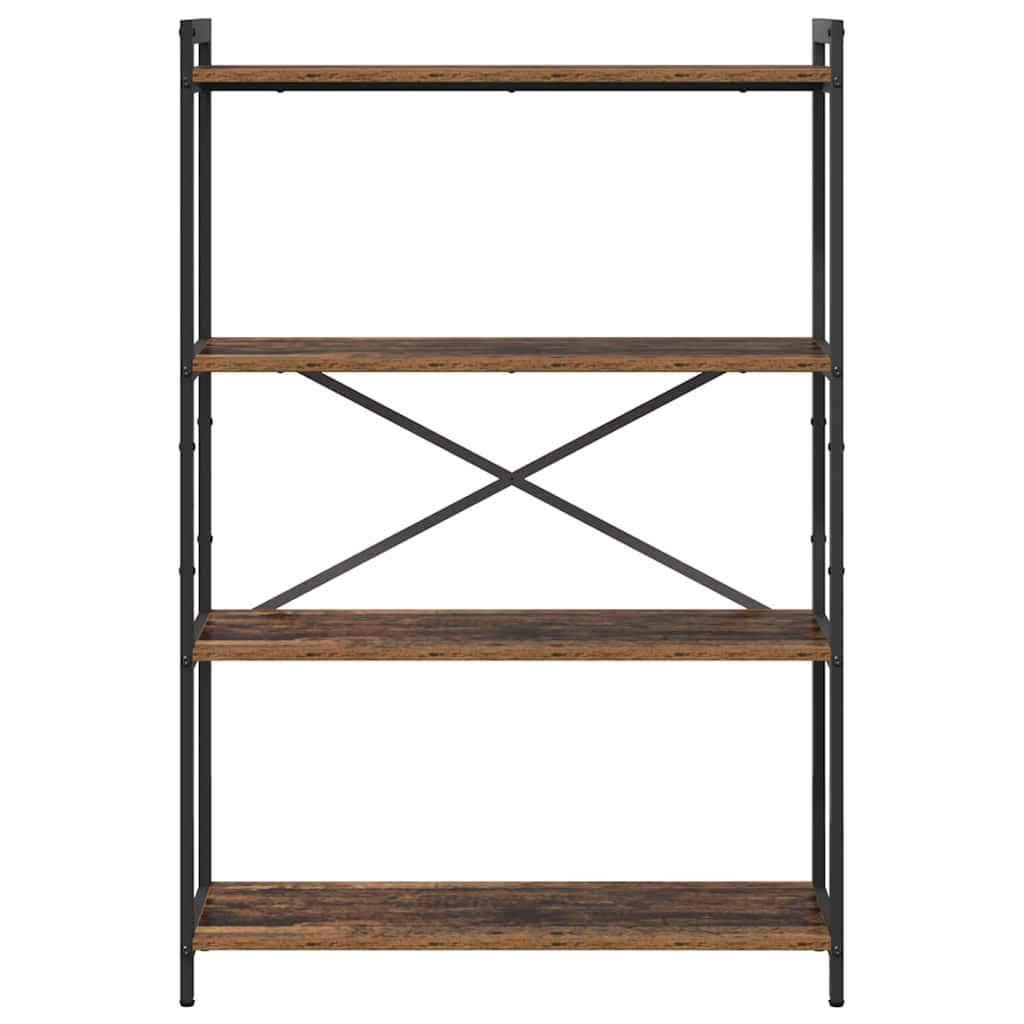 Bibliothèque Bois ancien 80 x 30 x 118 cm Bois d'ingénierie - XIOS