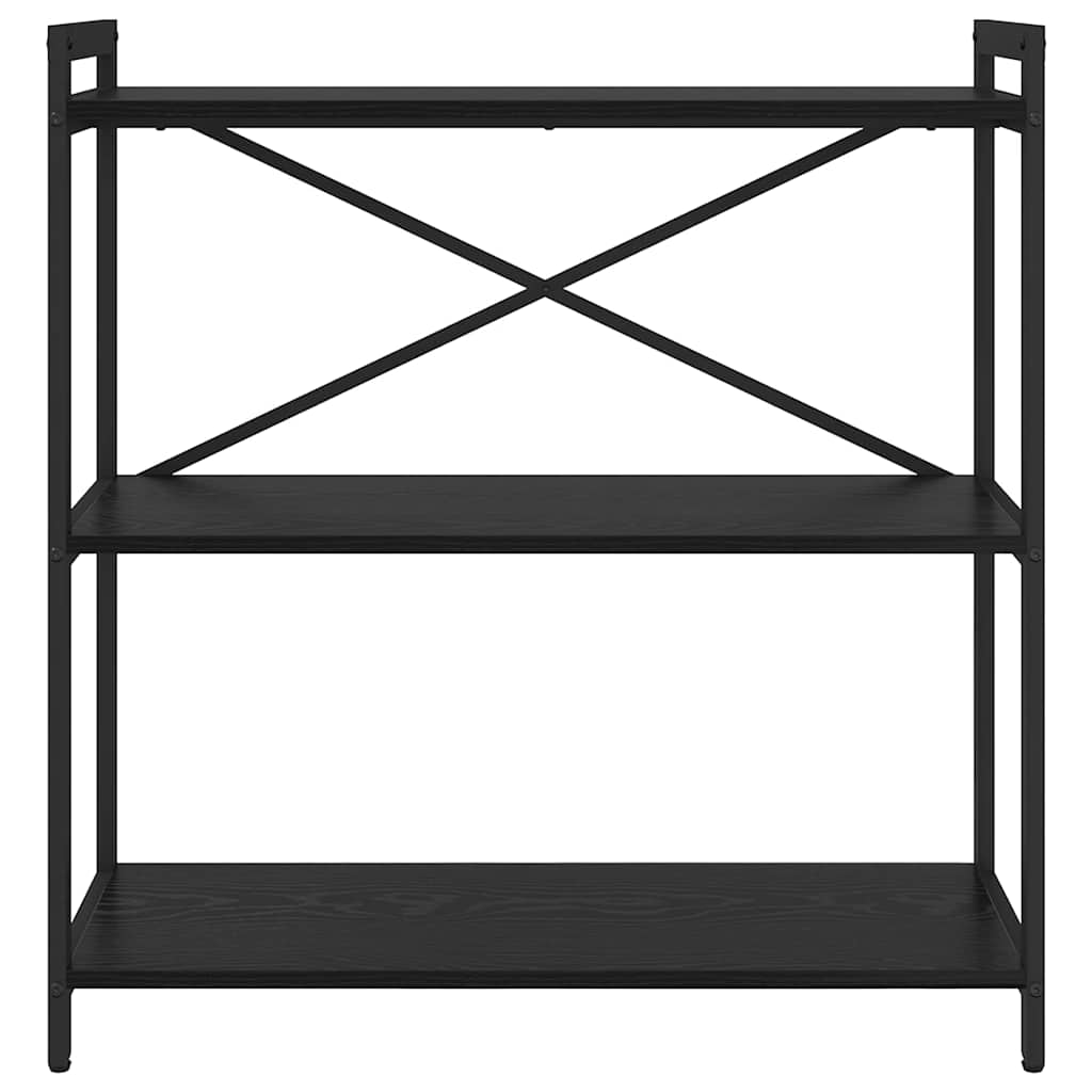 Bibliothèque Chêne noir 80 x 30 x 83 cm Bois d'ingénierie - XIOS