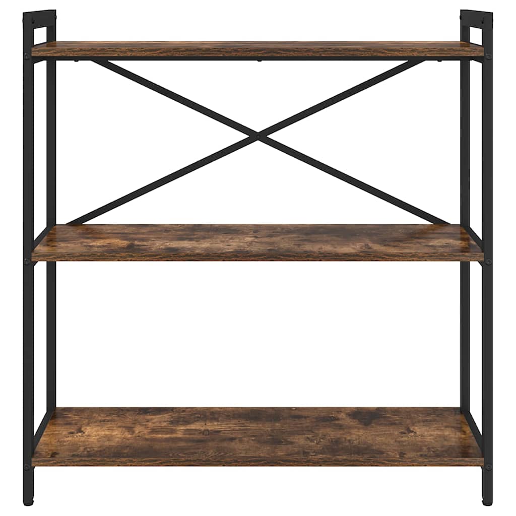 Bibliothèque Chêne fumé 80 x 30 x 83 cm Bois d'ingénierie - XIOS