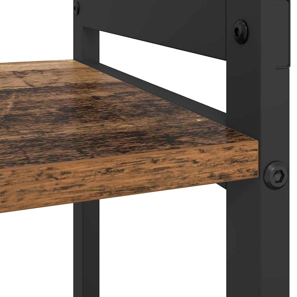 Étagère Bois ancien 80 x 30 x 85 cm Bois d'ingénierie - XIOS