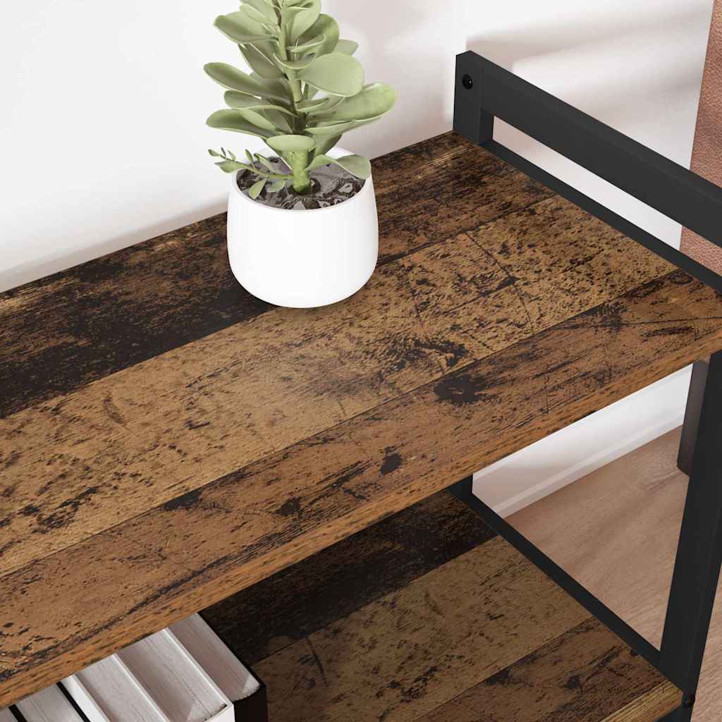 Bibliothèque Bois ancien 80 x 30 x 83 cm Bois d'ingénierie - XIOS