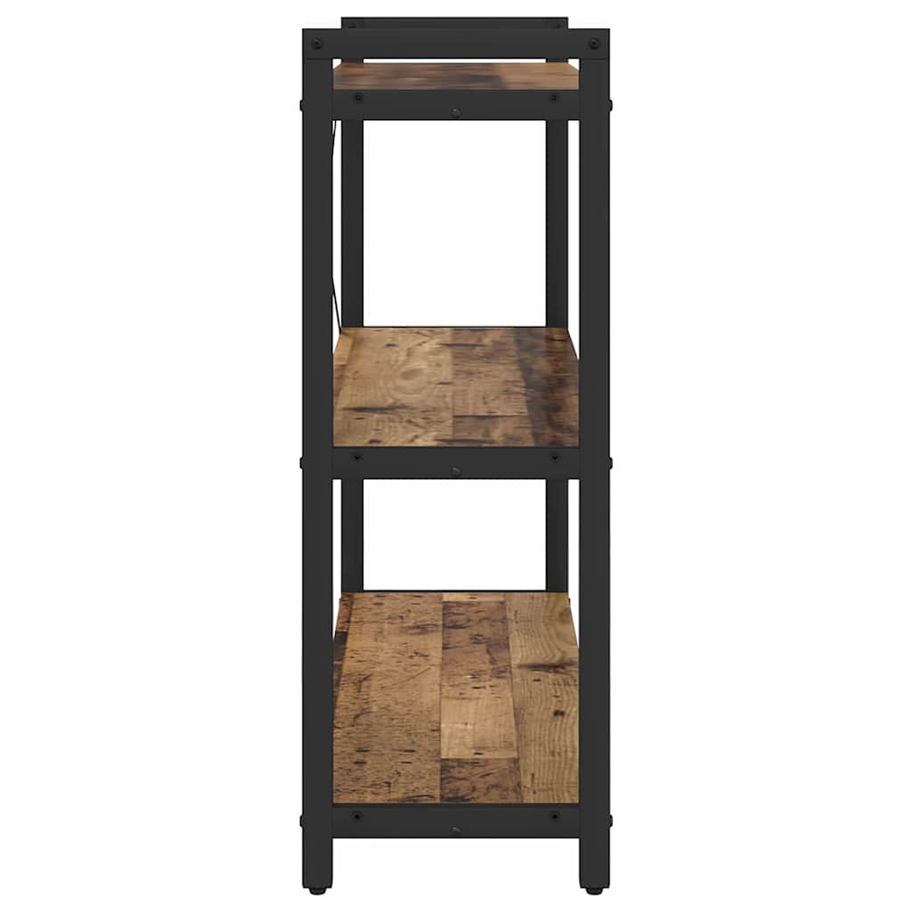 Étagère Bois ancien 80 x 30 x 85 cm Bois d'ingénierie - XIOS