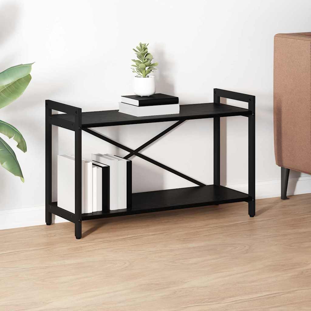 Bibliothèque Chêne noir 80 x 30 x 48.5 cm Bois d'ingénierie - XIOS