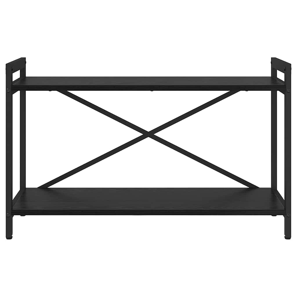 Bibliothèque Chêne noir 80 x 30 x 48.5 cm Bois d'ingénierie - XIOS