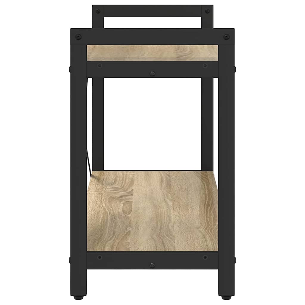 Bibliothèque Chêne sonoma 80 x 30 x 48.5 cm Bois d'ingénierie - XIOS