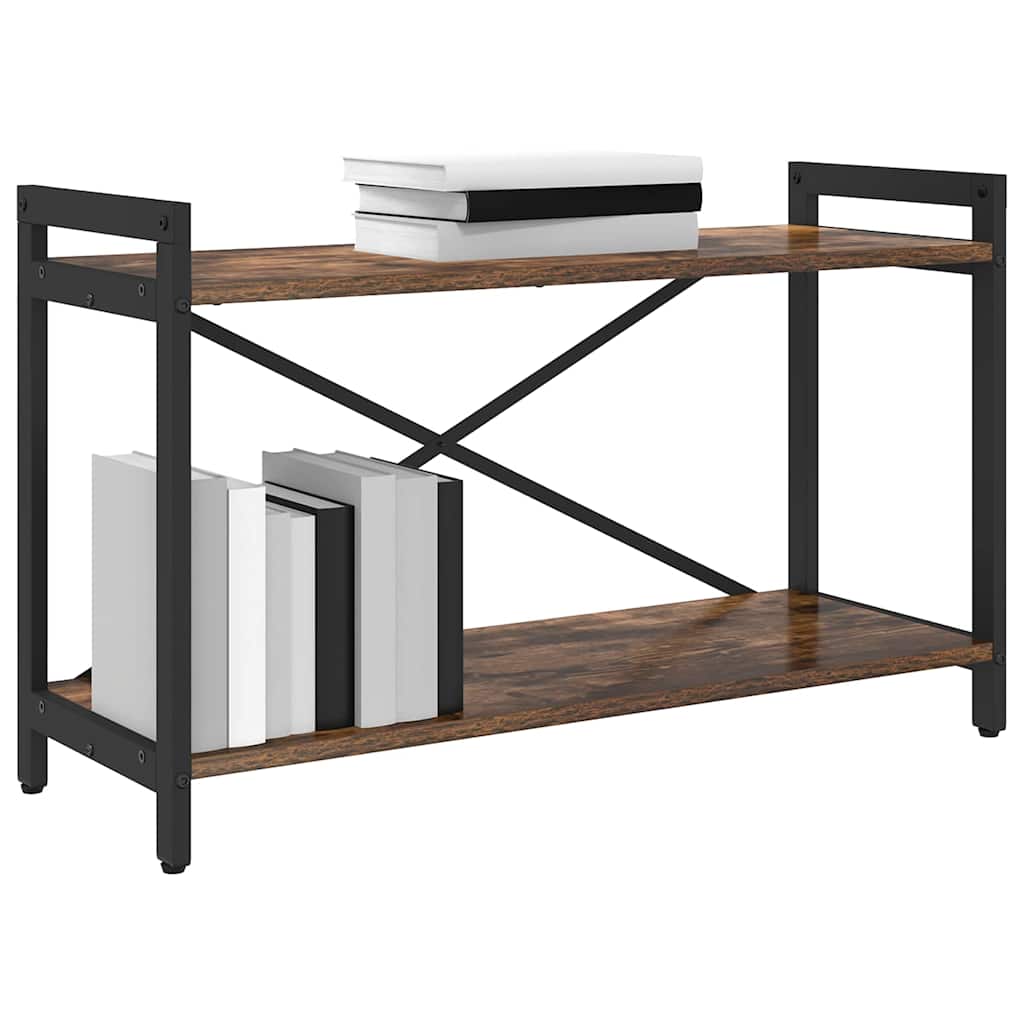 Bibliothèque Chêne fumé 80 x 30 x 48.5 cm Bois d'ingénierie - XIOS