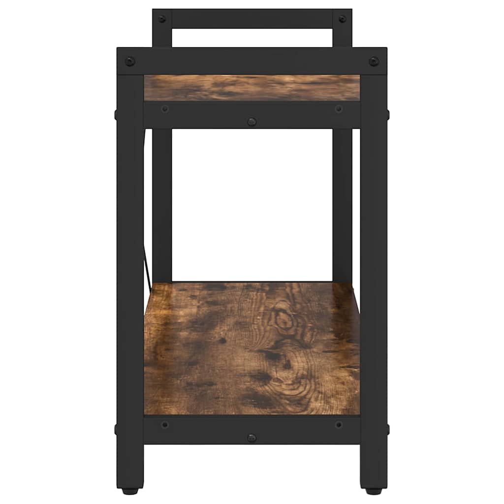 Bibliothèque Chêne fumé 80 x 30 x 48.5 cm Bois d'ingénierie - XIOS