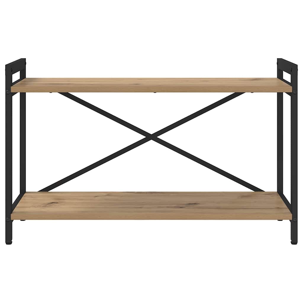 Bibliothèque chêne artisanal 80 x 30 x 48.5 cm - XIOS