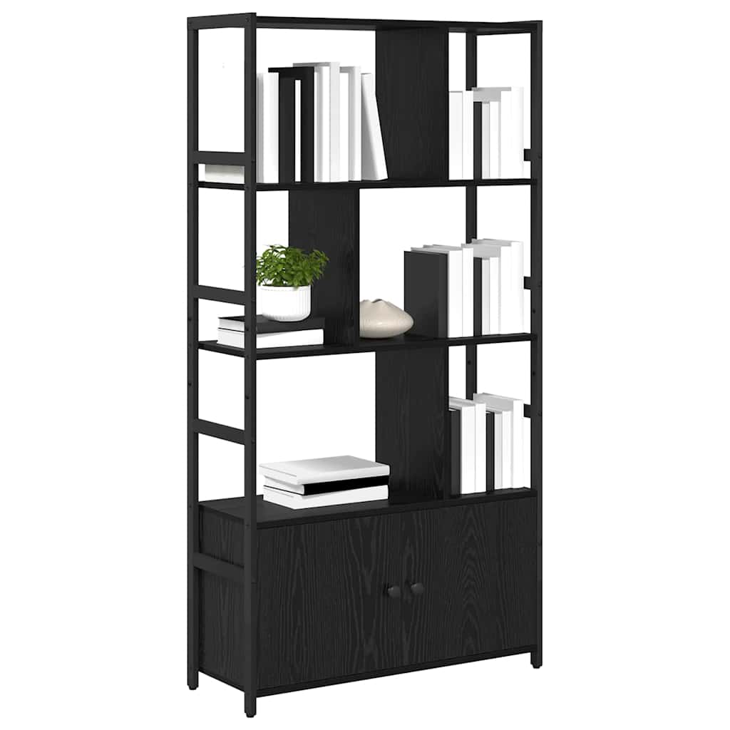 Étagère Chêne noir 80 x 30 x 155,5 cm Bois d'ingénierie