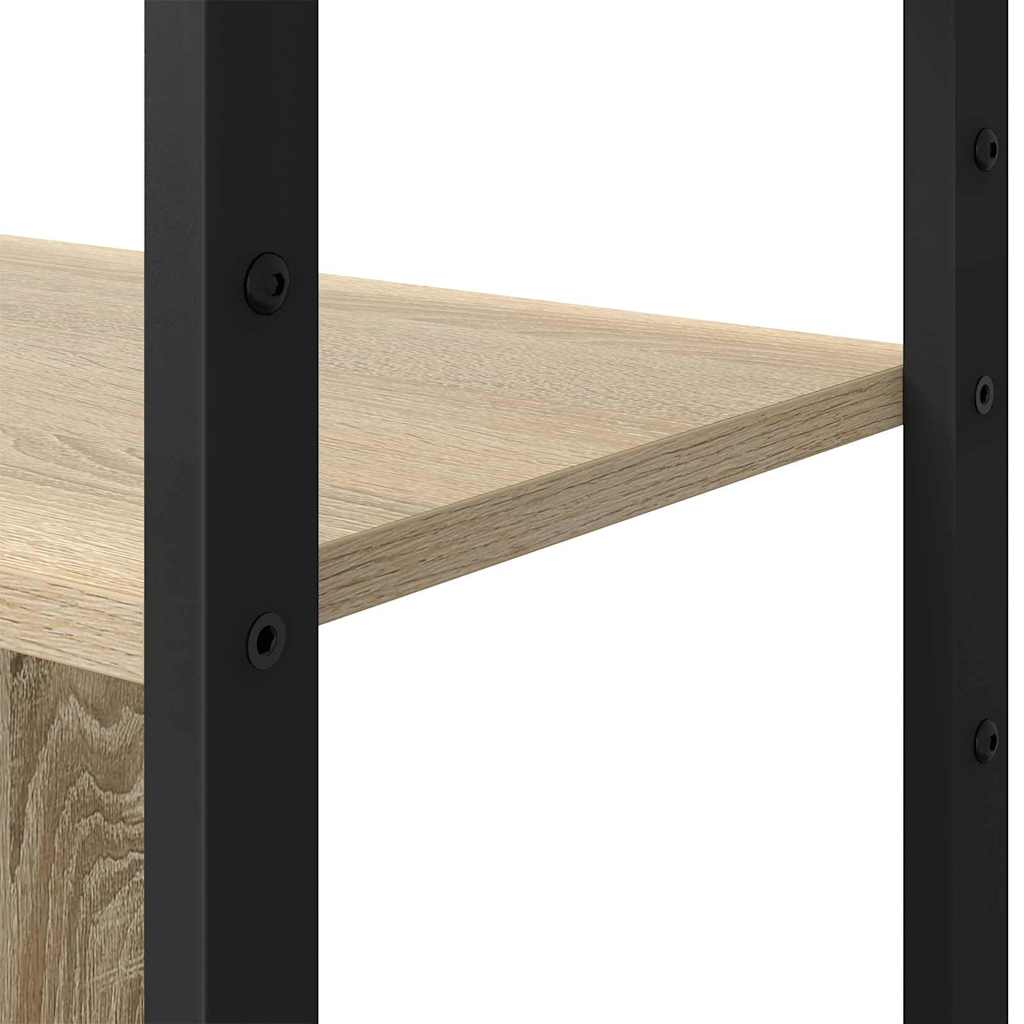 Étagère Chêne sonoma 80 x 30 x 155.5 cm Bois d'ingénierie - XIOS