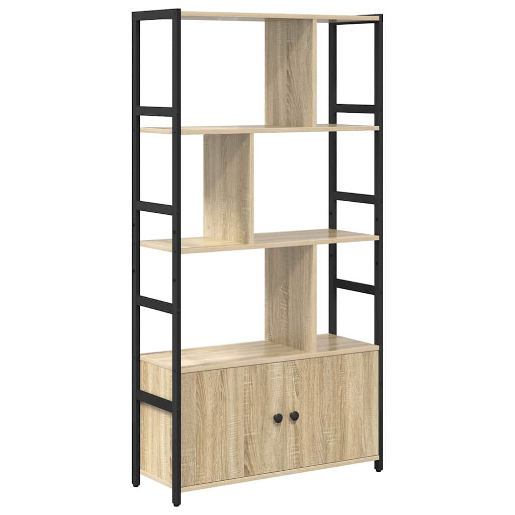 Étagère Chêne sonoma 80 x 30 x 155.5 cm Bois d'ingénierie - XIOS