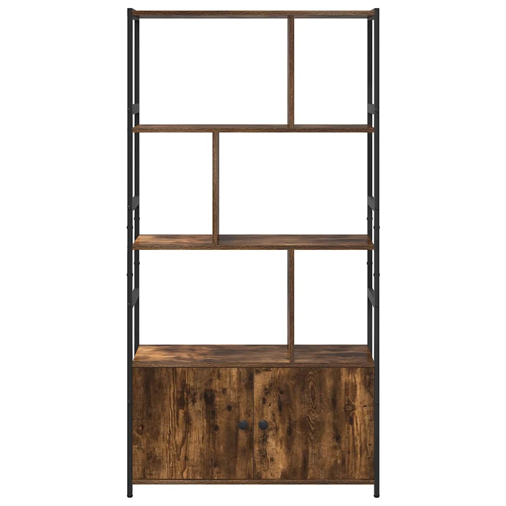 Étagère Chêne fumé 80 x 30 x 155,5 cm Bois d'ingénierie