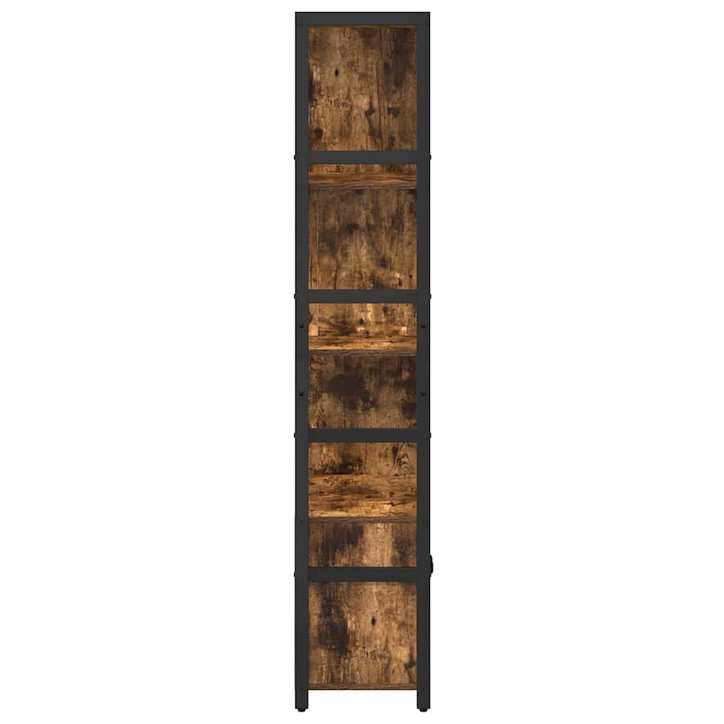 Étagère Chêne fumé 80 x 30 x 155.5 cm Bois d'ingénierie - XIOS