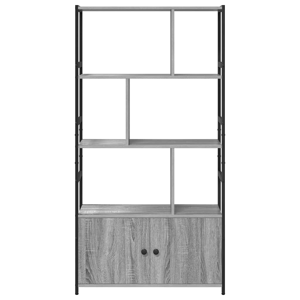 Étagère Sonoma gris 80 x 30 x 155,5 cm Bois d'ingénierie - XIOS