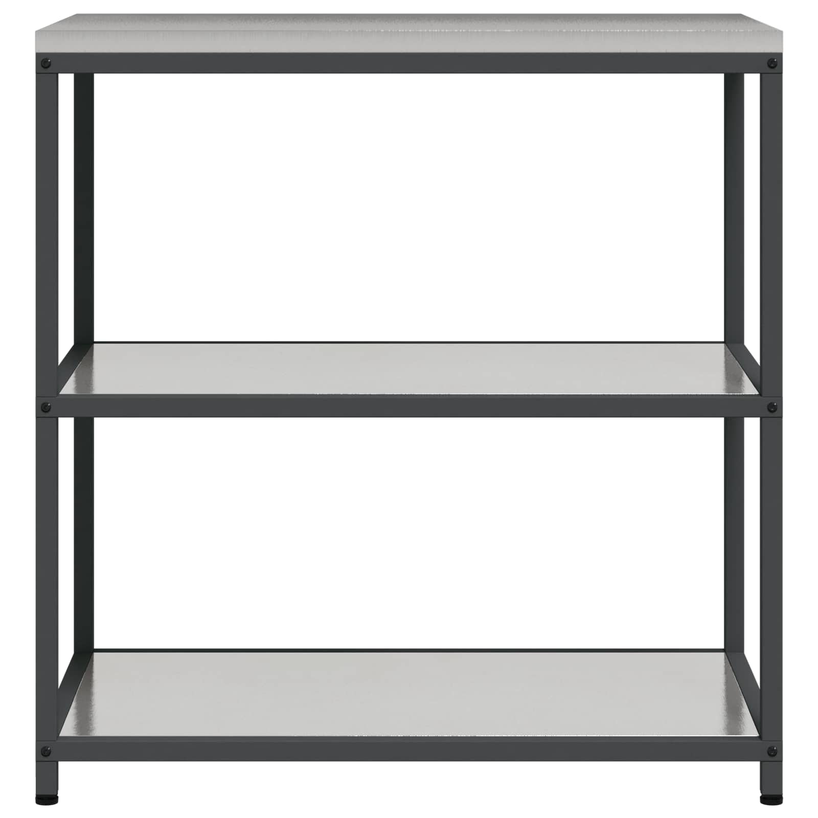 Étagère de Cuisine HATTEM Argenté 90 x 50 x 92 cm Acier - XIOS