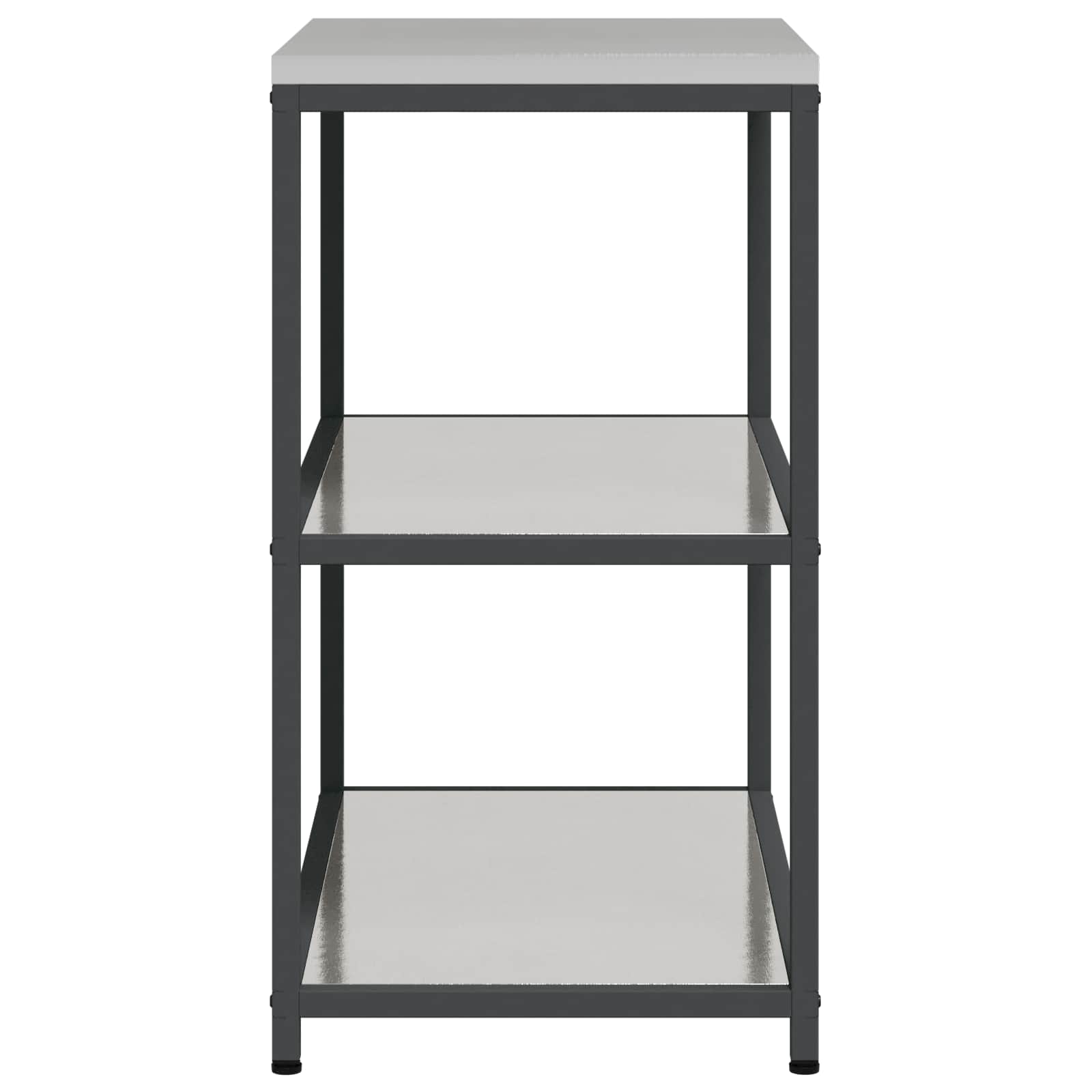 Étagère de Cuisine HATTEM Argenté 90 x 50 x 92 cm Acier - XIOS