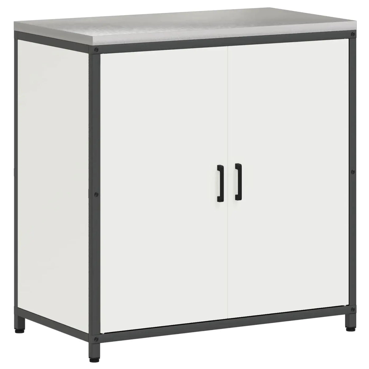 Meuble de rangement de cuisine HATTEM Blanc 90 x 50 x 92 cm - XIOS
