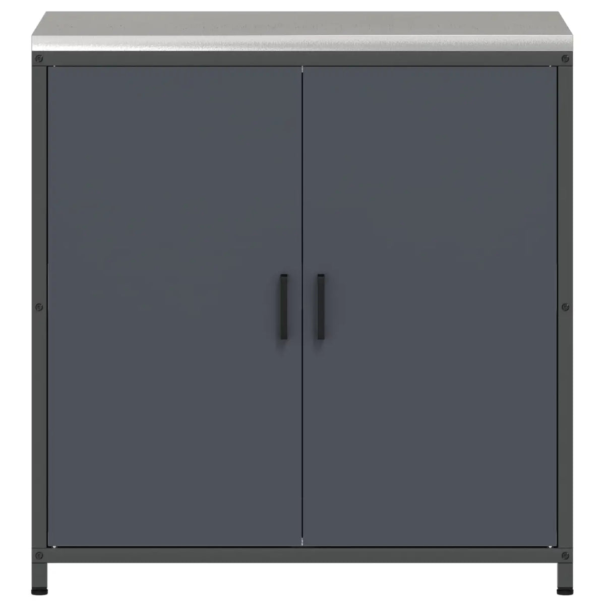 Meuble de rangement de cuisine HATTEM Anthracite Acier - XIOS