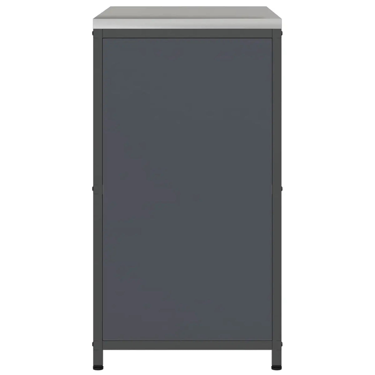 Meuble de rangement de cuisine HATTEM Anthracite Acier - XIOS