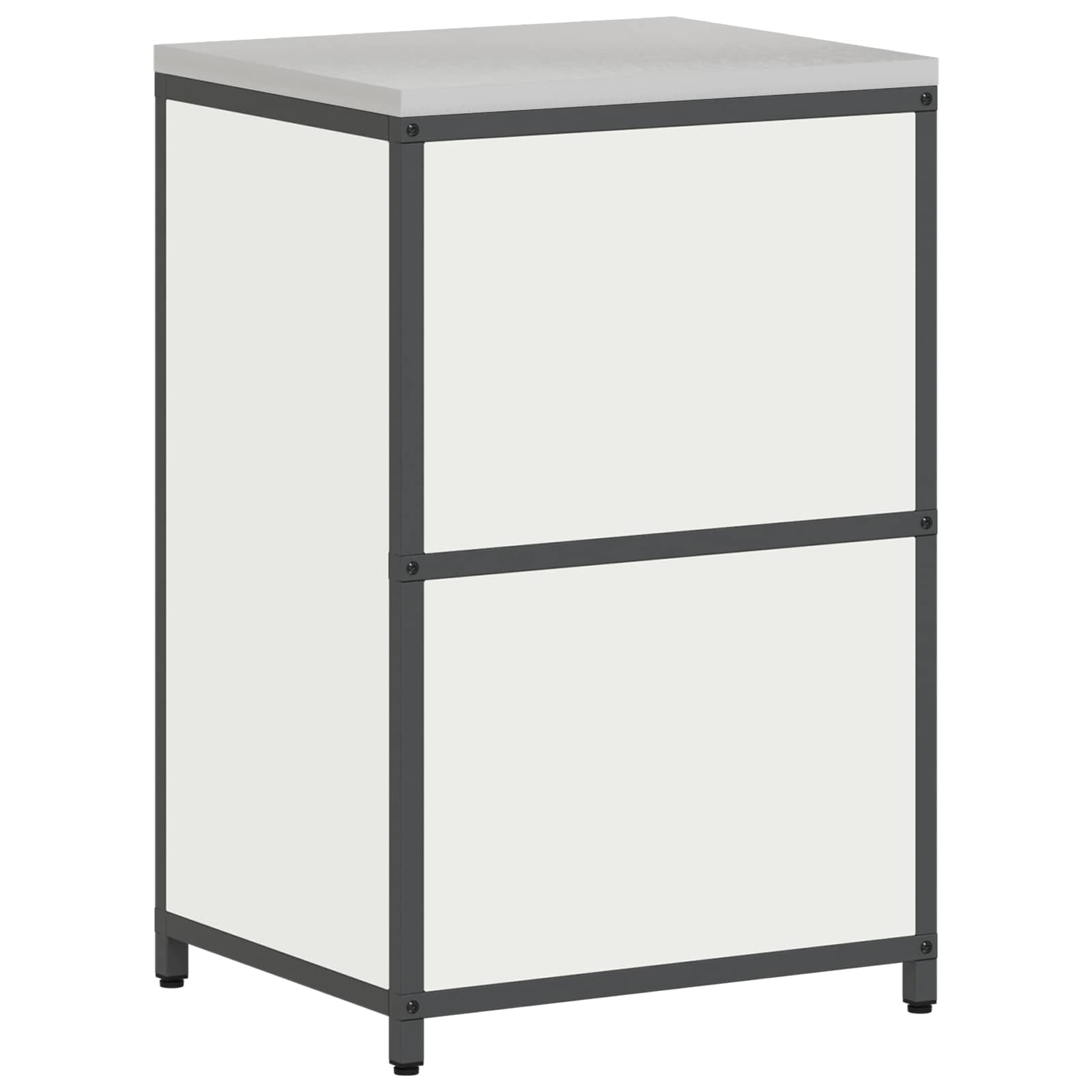 Meuble de rangement de cuisine HATTEM Blanc 60 x 50 x 92 cm - XIOS