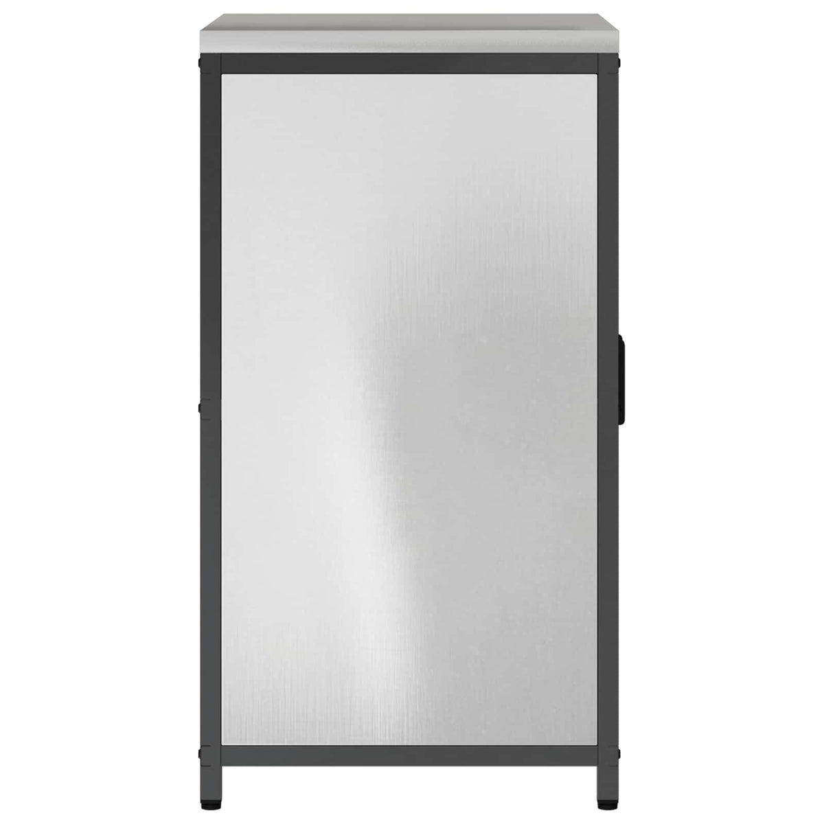 Meuble de rangement de cuisine HATTEM Argenté 60 x 50 x 92 cm