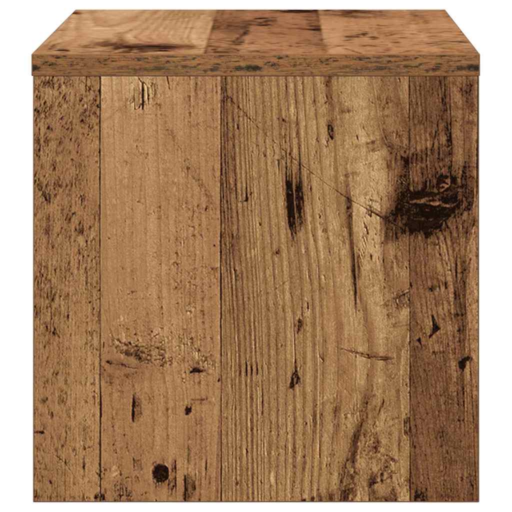 Cabinet de chevet 2 pcs Bois ancien 40 x 40 x 30 cm - XIOS