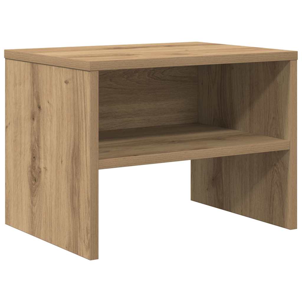 Cabinet de chevet chêne artisanal 40 x 40 x 30 cm - XIOS