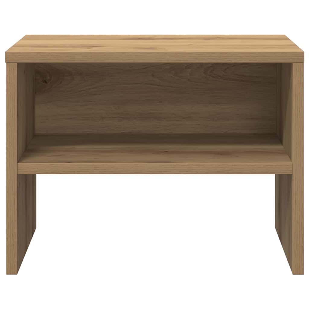 Cabinet de chevet chêne artisanal 40 x 40 x 30 cm - XIOS