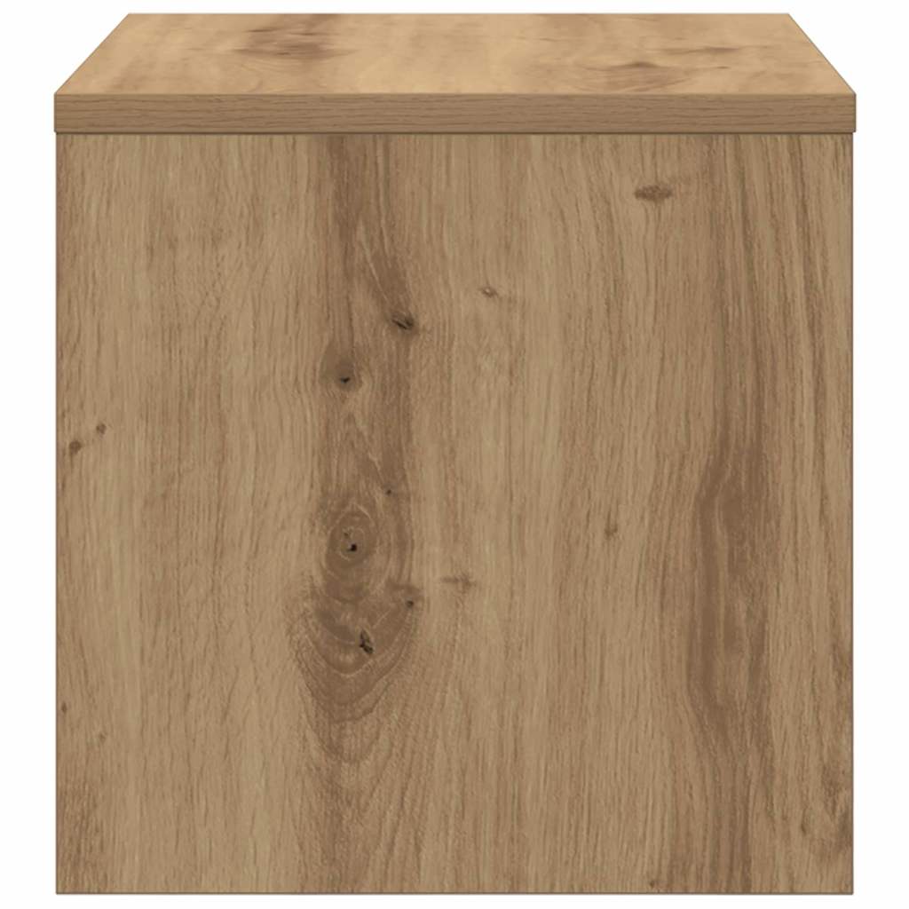 Cabinet de chevet chêne artisanal 40 x 40 x 30 cm - XIOS