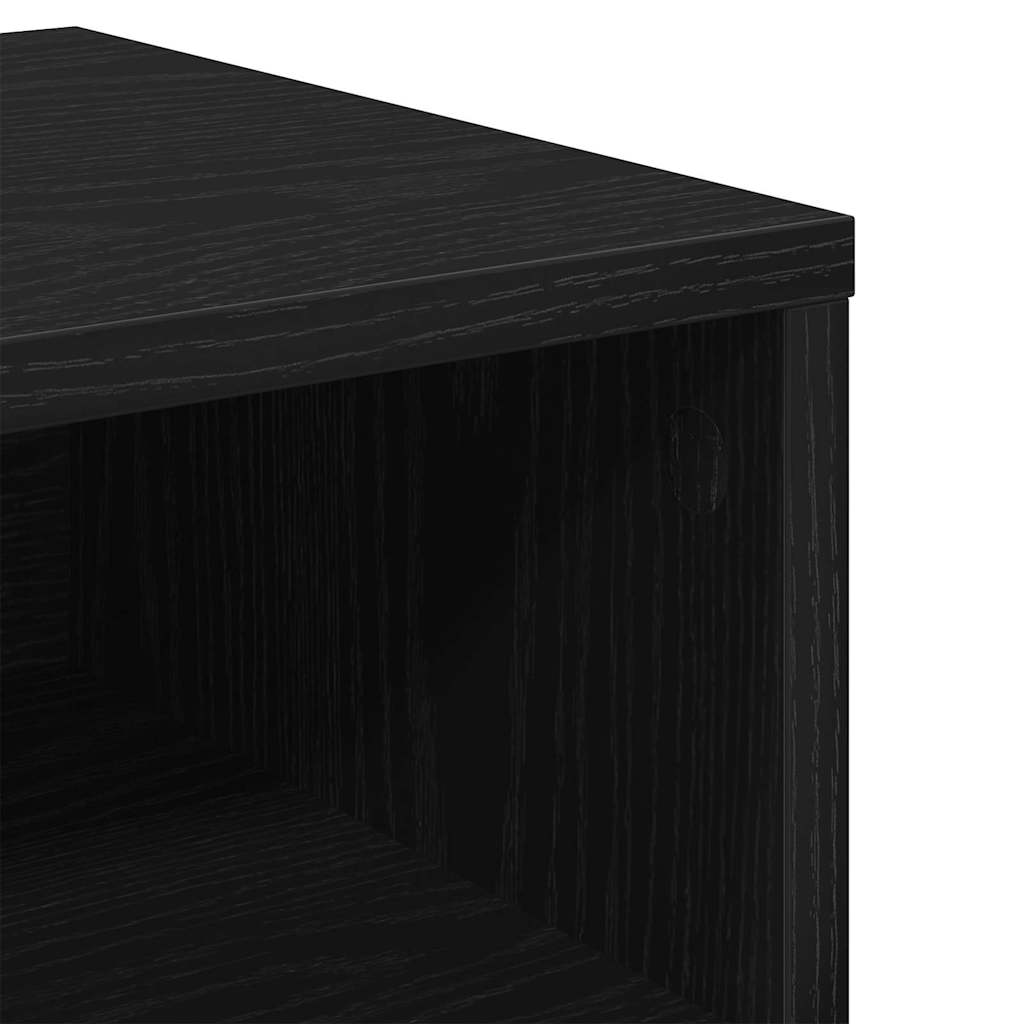 Cabinet de chevet Chêne noir 40 x 40 x 30 cm Bois d'ingénierie - XIOS
