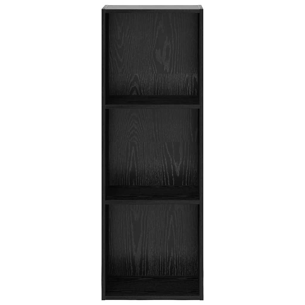 Bibliothèque Chêne noir 40 x 30 x 114 cm Bois d'ingénierie - XIOS