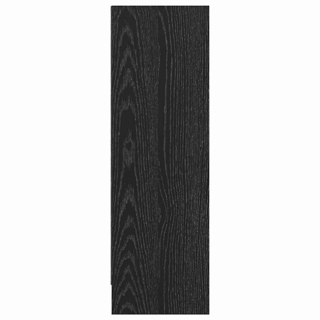 Étagère Chêne noir 80 x 24 x 76 cm Bois d'ingénierie - XIOS