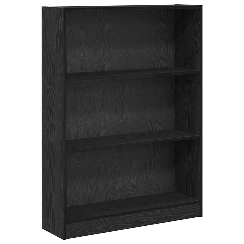 Étagère Chêne noir 80 x 24 x 109 cm Bois d'ingénierie - XIOS