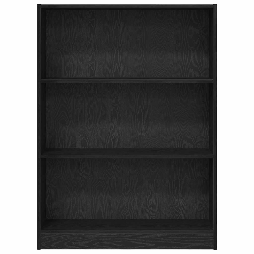 Étagère Chêne noir 80 x 24 x 109 cm Bois d'ingénierie - XIOS