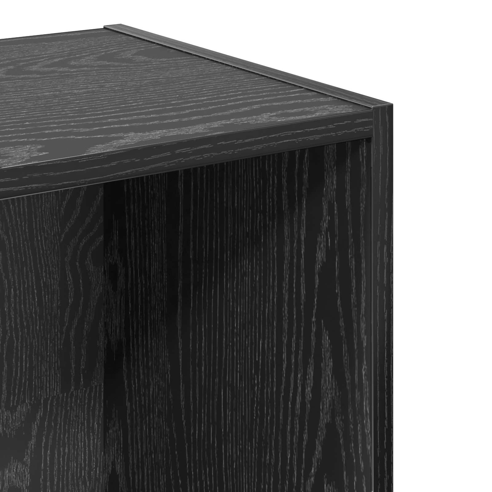 Étagère Chêne noir 40 x 30 x 152 cm Bois d'ingénierie - XIOS