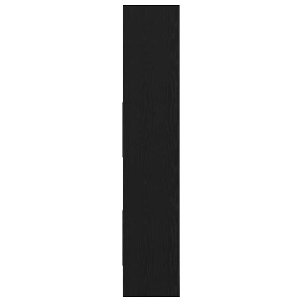 Bibliothèque Chêne noir 40 x 35 x 180 cm Bois d'ingénierie - XIOS