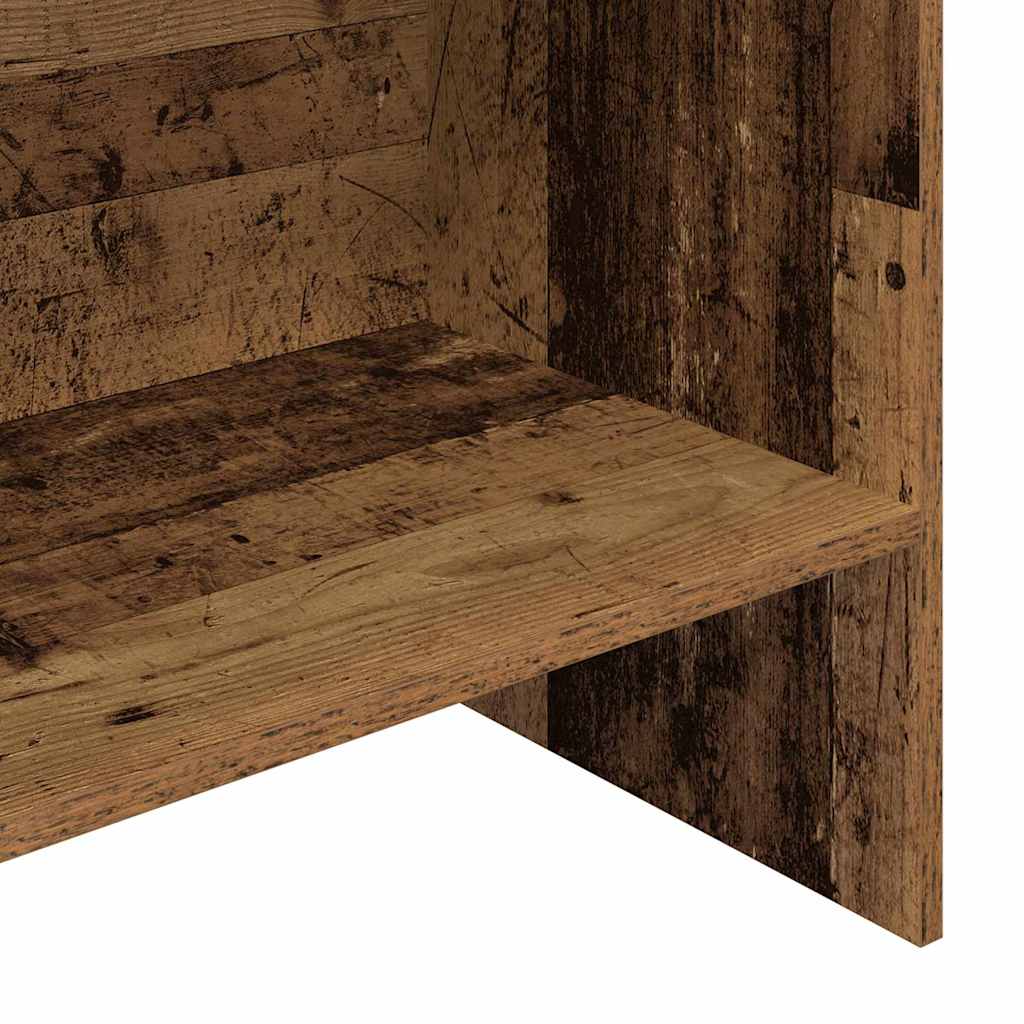 Bibliothèque Bois ancien 60 x 35 x 180 cm Bois d'ingénierie - XIOS