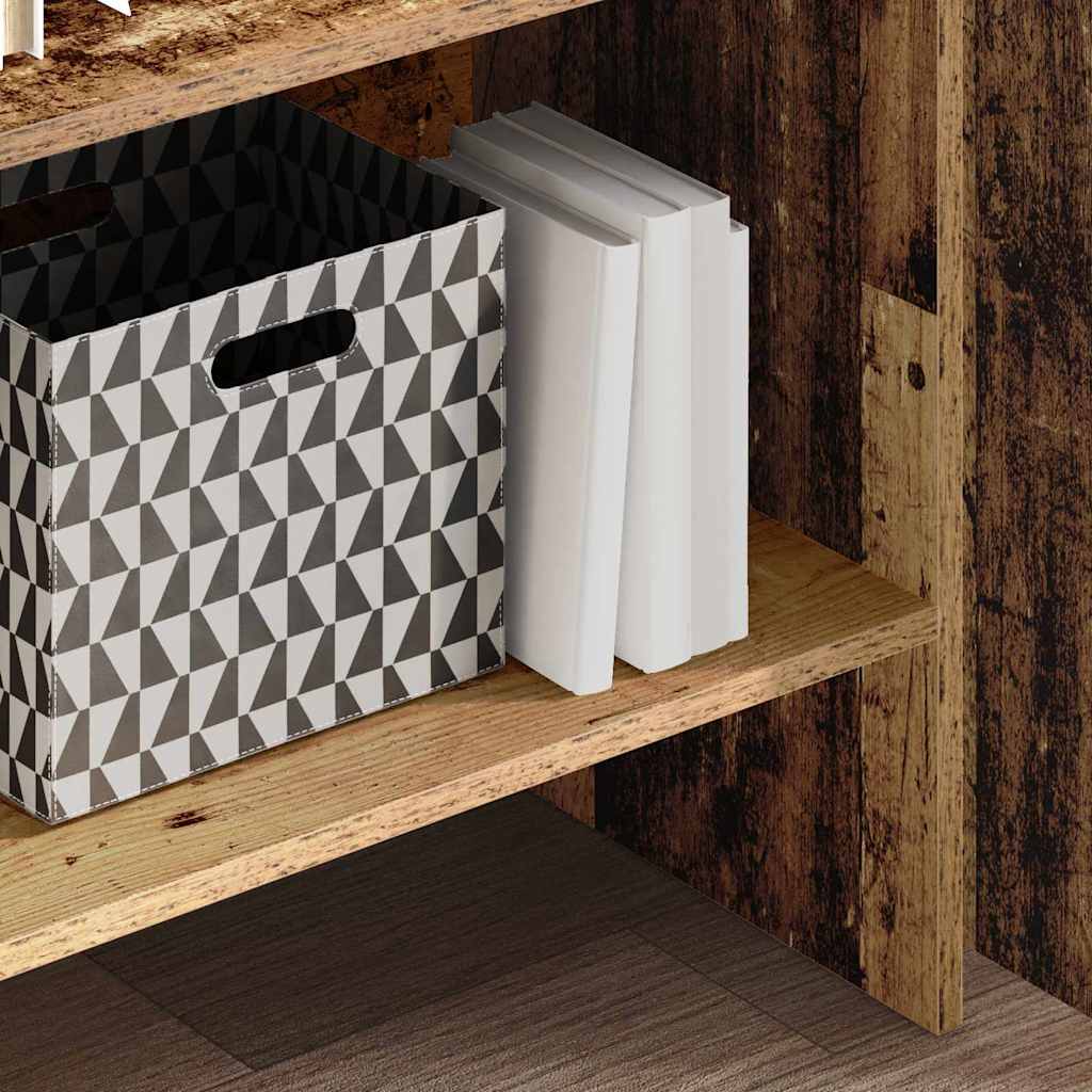 Bibliothèque Bois ancien 60 x 35 x 180 cm Bois d'ingénierie - XIOS