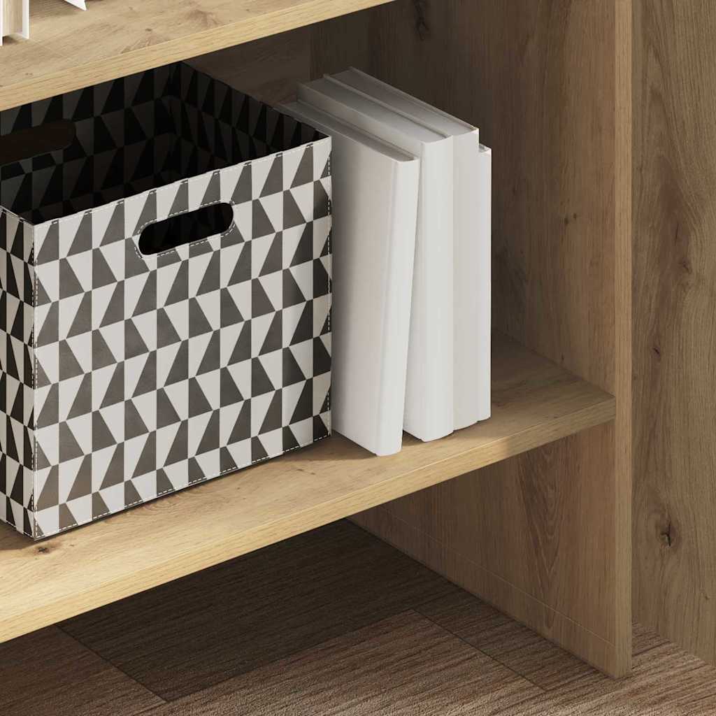 Bibliothèque chêne artisanal 60 x 35 x 180 cm Bois d'ingénierie - XIOS