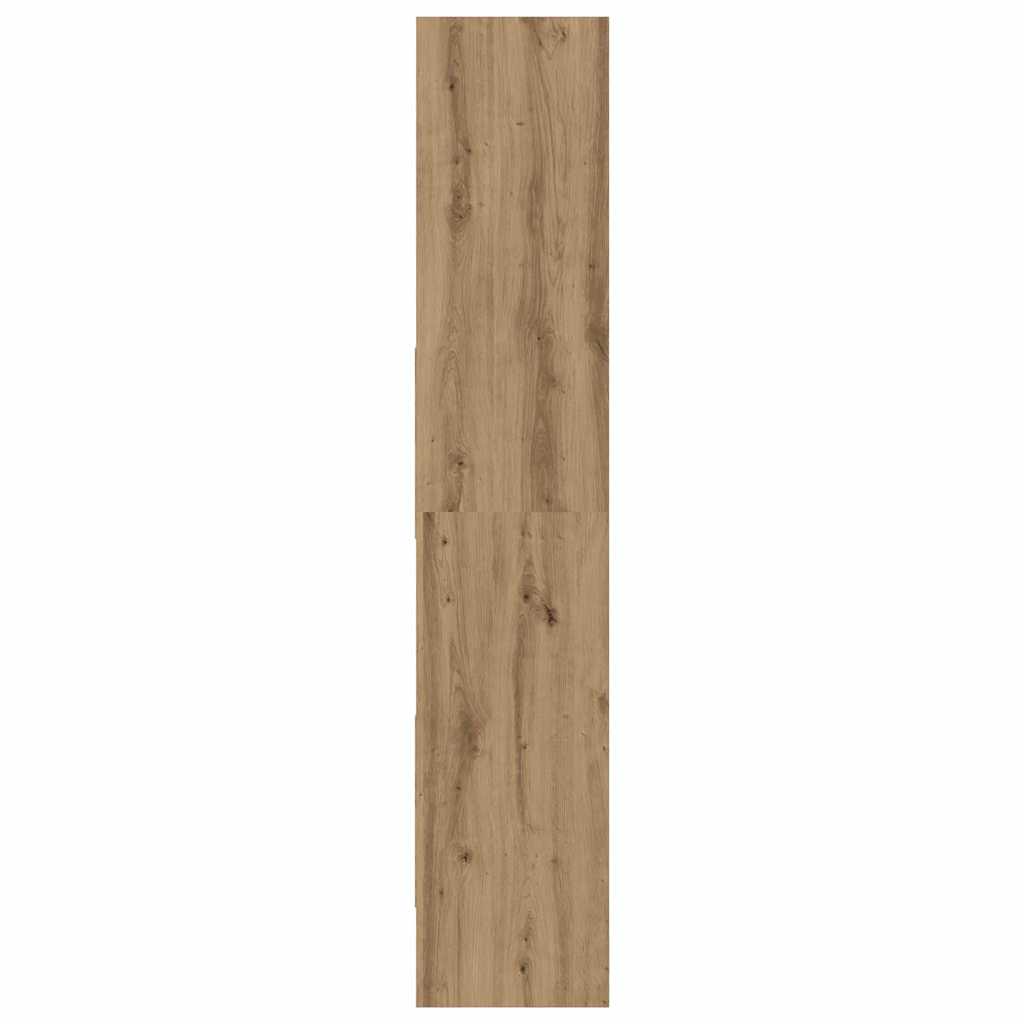Bibliothèque chêne artisanal 60 x 35 x 180 cm Bois d'ingénierie - XIOS