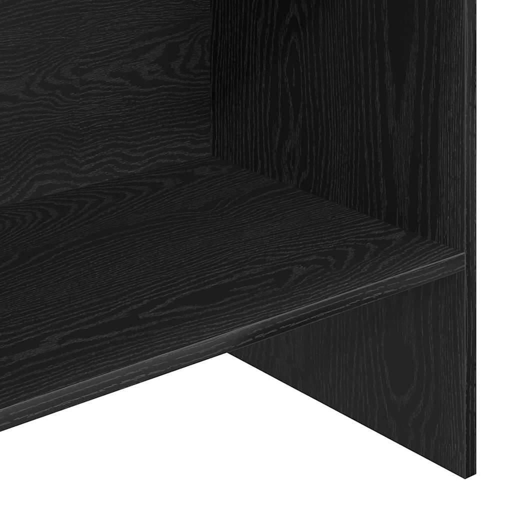 Bibliothèque Chêne noir 60 x 35 x 180 cm Bois d'ingénierie - XIOS