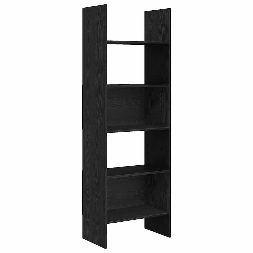 Bibliothèque Chêne noir 60 x 35 x 180 cm Bois d'ingénierie - XIOS
