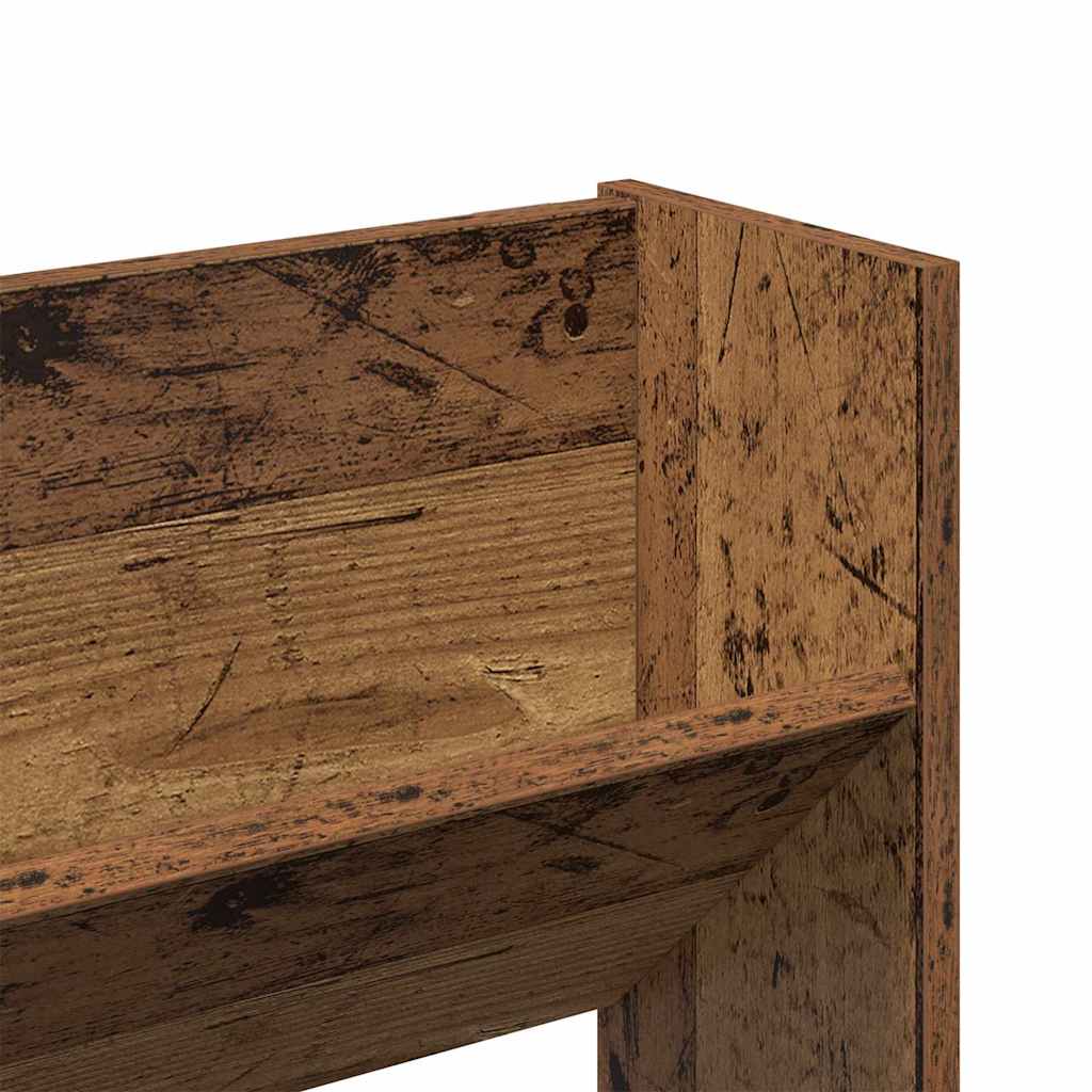 Cabinet à chaussures 2 pcs Bois ancien 80 x 18 x 60 cm - XIOS